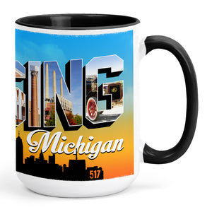 Greetings From Lansing (Mug)