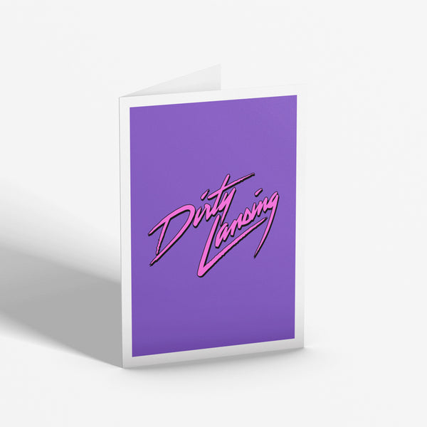Dirty Lansing (Greeting Card)