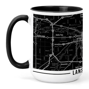Lansing Map (Mug)