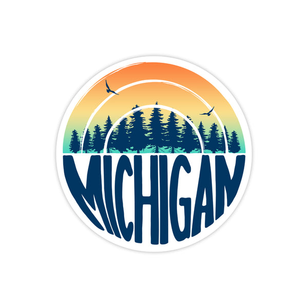 Michigan Sunrise (Sticker)