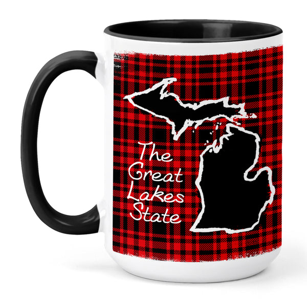 Buffalo Plaid State (Mug)