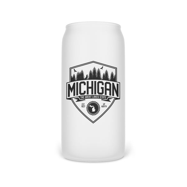 Michigan Forest (Frosted Beer Glass)