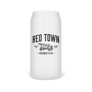 REO Town (Frosted Beer Glass)