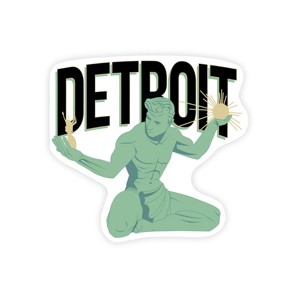 Spirit of Detroit (Sticker)