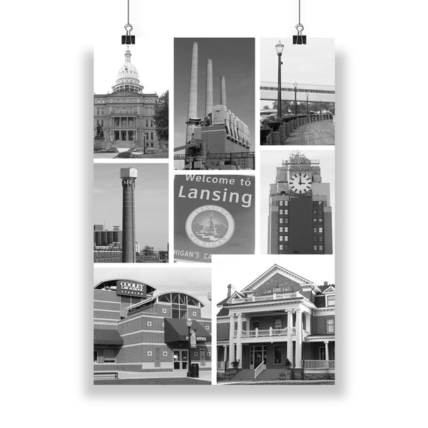 Lansing Landmarks (Poster)