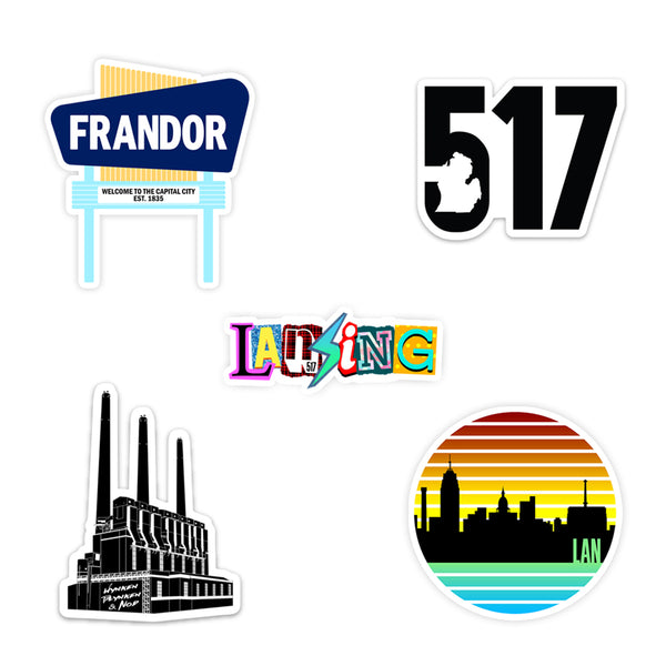 Stickers - Lansing Clothing Company